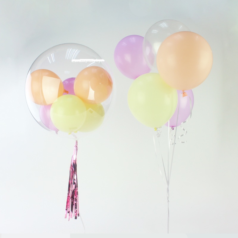 Pastel Aayra Helium Birthday Balloon Set (Klang Valley Delivery Only)