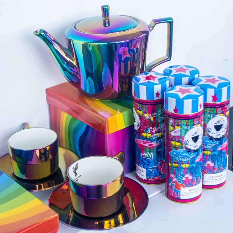 Tea Bird Teapot Set (Nationwide Delivery)