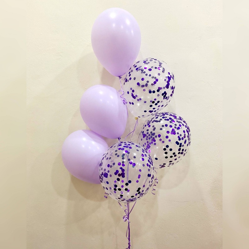 Violet Color Theme Bouquet