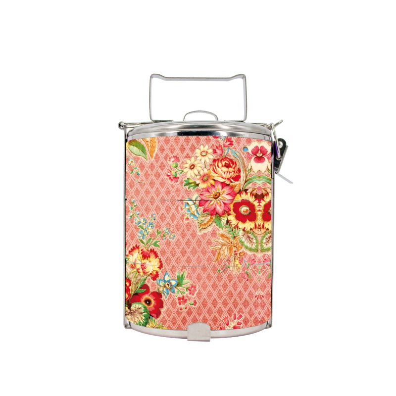 BDARI Tiffin Carrier – Antique Floral (Nationwide Delivery)