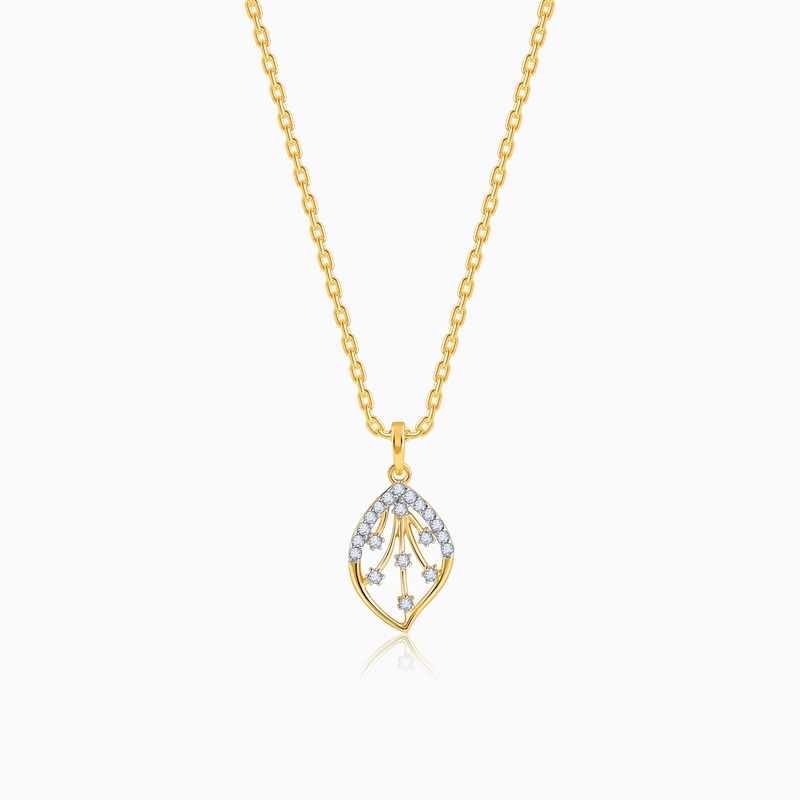 Gold Sublime Diamond Pendant