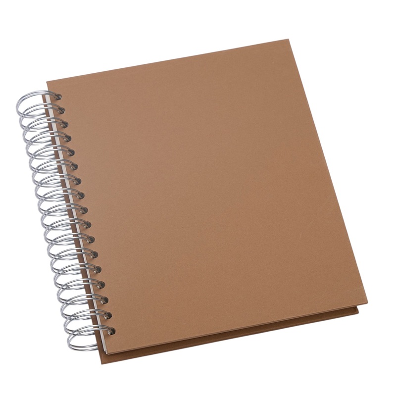 Wholesale Trade Pack of 5 – 7 x 5 Blank Albums – Brown