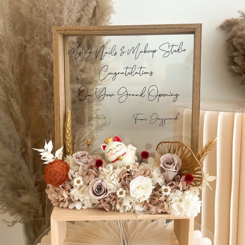 Sampson Preserved Flower Frame (Klang Valley Delivery Only)