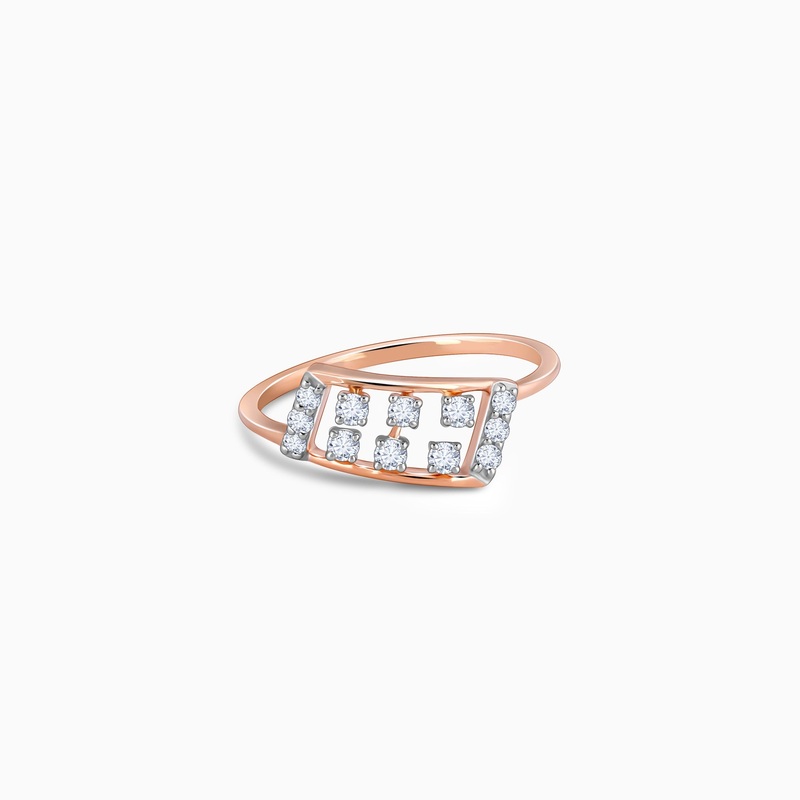 Rose Gold Glimmer Lab Grown Diamond Ring