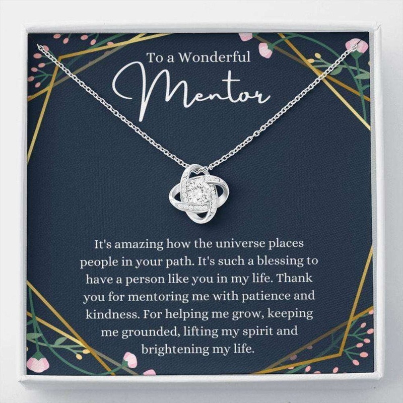 Boss Necklace, Mentor Gift For Women Necklace, Gift For Boss, Teacher, Professor, Tutor, Thank You Gifts
