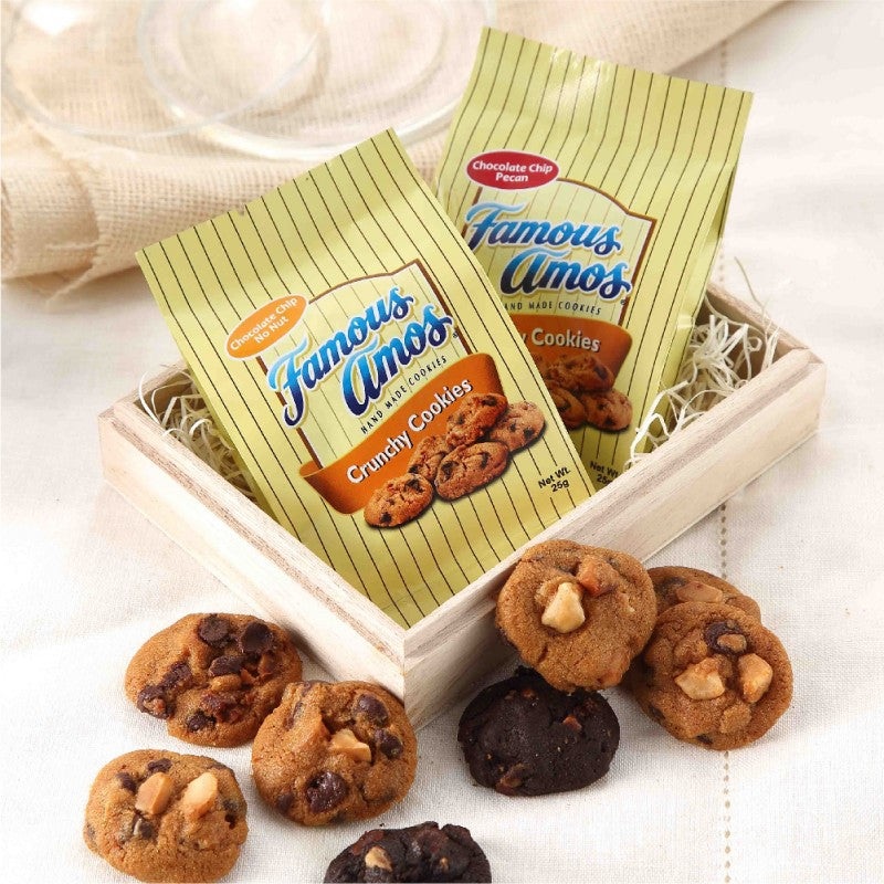 Snack Pack 25g x 60 Packets|60x25g Chocolate Chip Pecan|60x25g Original Chocolate Chip|60x25g Double Chocolate Chip Pecan|60x25g Chocolate Chip Macadamia