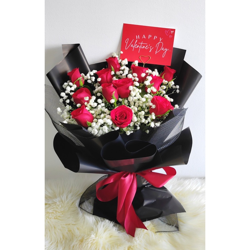 TINNA-(6 stalks roses)