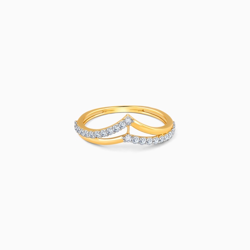 Gold Vividia Lab Grown Diamond Ring