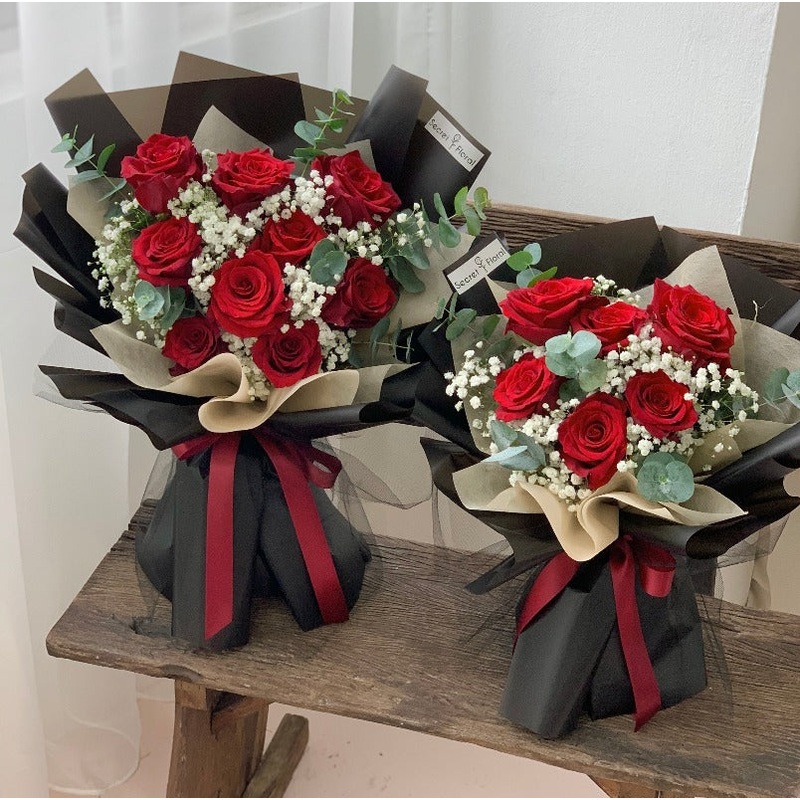 Valentine’s Day 2023 | Classic Flower Bouquet (Fresh Flower) (Klang Valley Delivery Only)