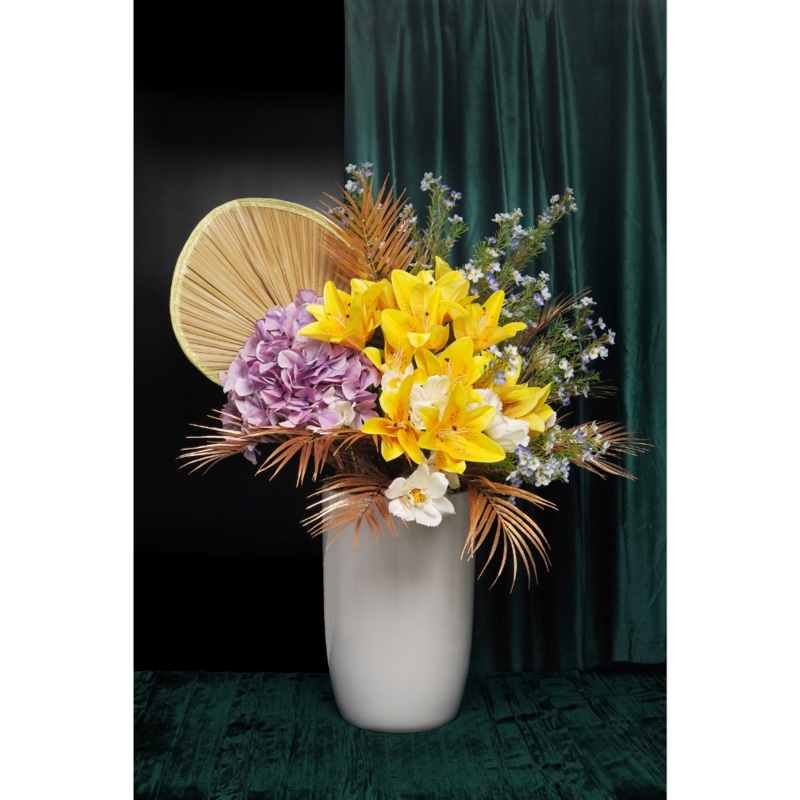 Raya Decorative Yellow Themed Artificial Flowers (Klang Valley Delivery)