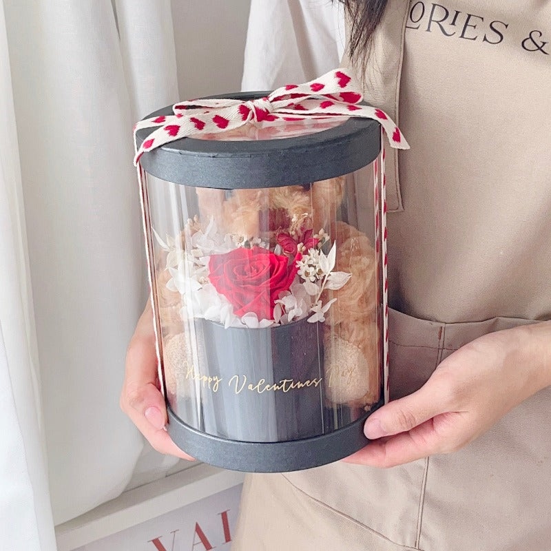 Valentine’s Day 2023 | Bear Hug (Preserved Flowers) (Klang Valley Delivery)