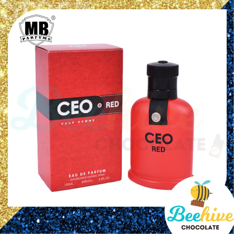 MB Parfums Ceo Red Perfume For Men EDP 100ml (West Malaysia Delivery Only)