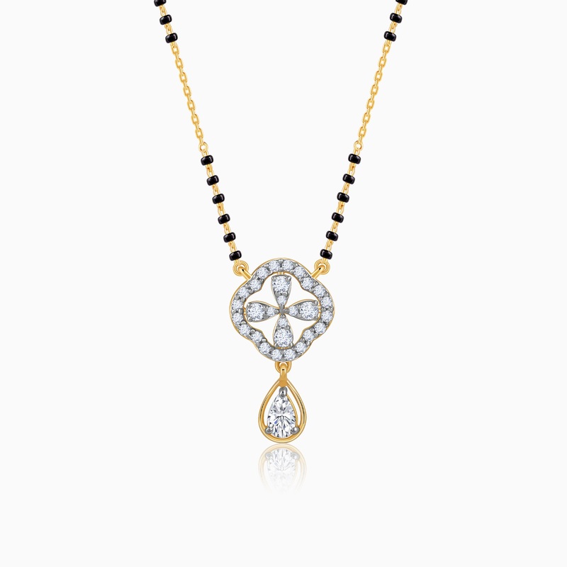 Gold Siri Diamond Mangalsutra