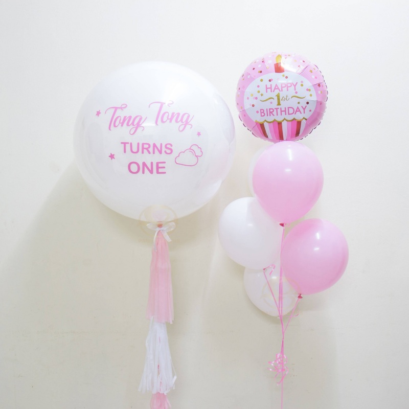 Lizzie Latex Balloon Bunch