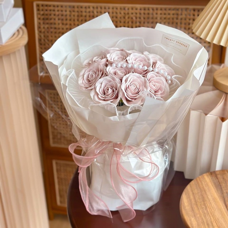 Georgia Soap Flower Bouquet (Klang Valley Delivery)
