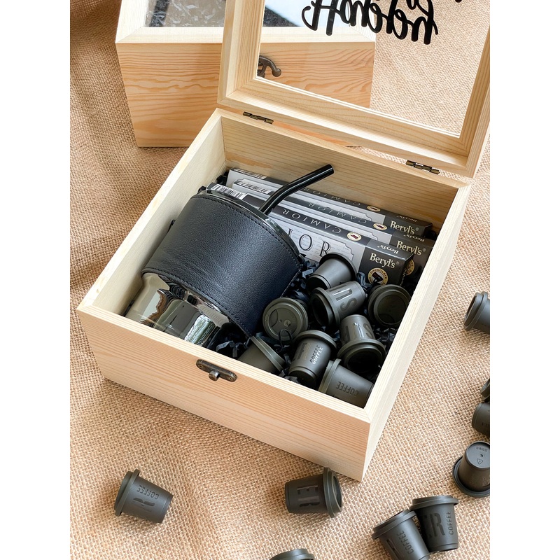 True Joy | Personalized Gift Box With Black Cup, Chocolate, Coffee (Nationwide Delivery)
