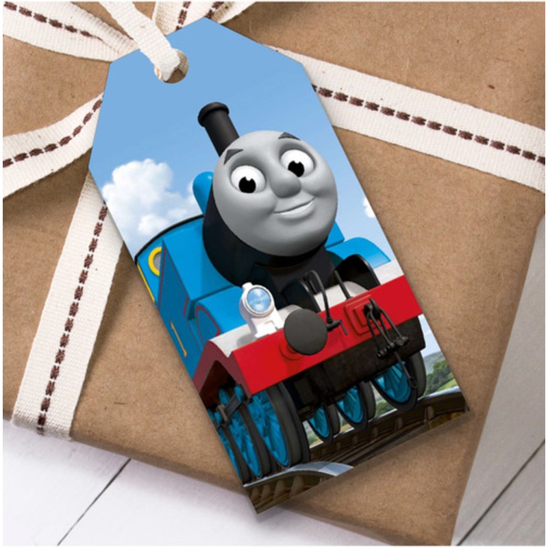 Thomas The Tank Engine Children’s Birthday Present Favor Gift Tags – The Card Zoo