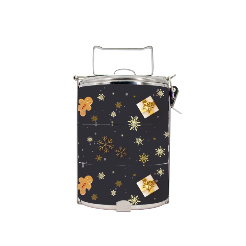 BDARI Tiffin Carrier – Golden Ginger (Nationwide Delivery)