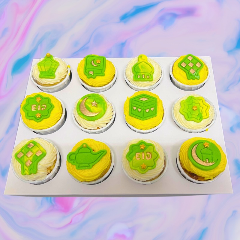 Raya 2024 Aidilfitri Cupcakes Set (Klang Valley Delivery)