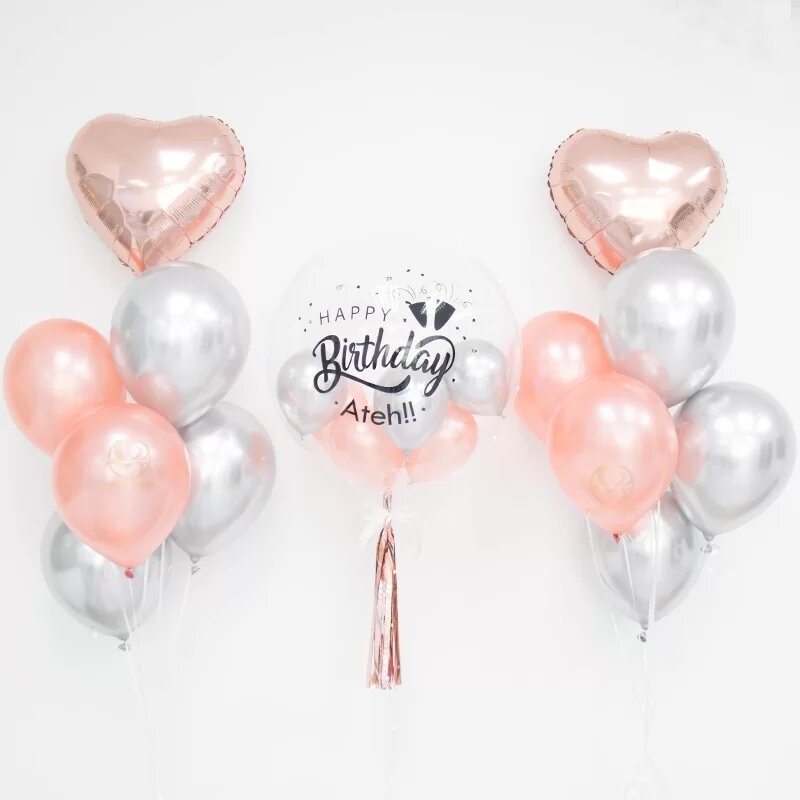 Tinley Bubble Balloon Bouquet (Klang Valley Delivery Only)