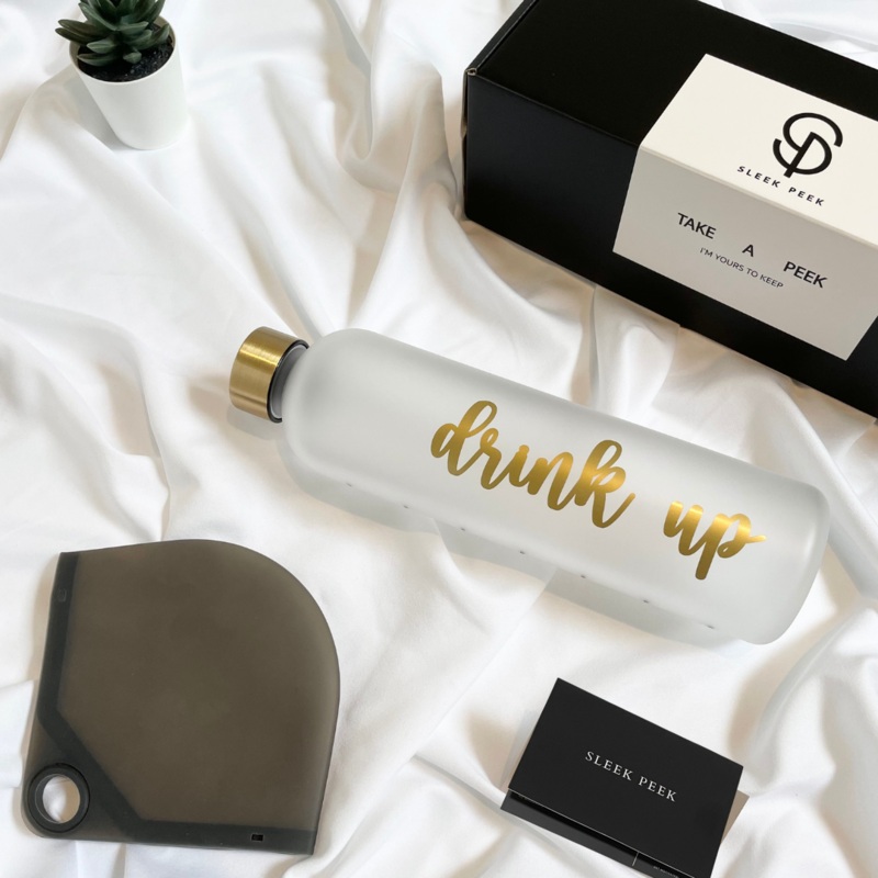 [Care Kit B] Personalized Track-Me-Up Bottle with Silicone Mask Keeper (Nationwide Delivery)