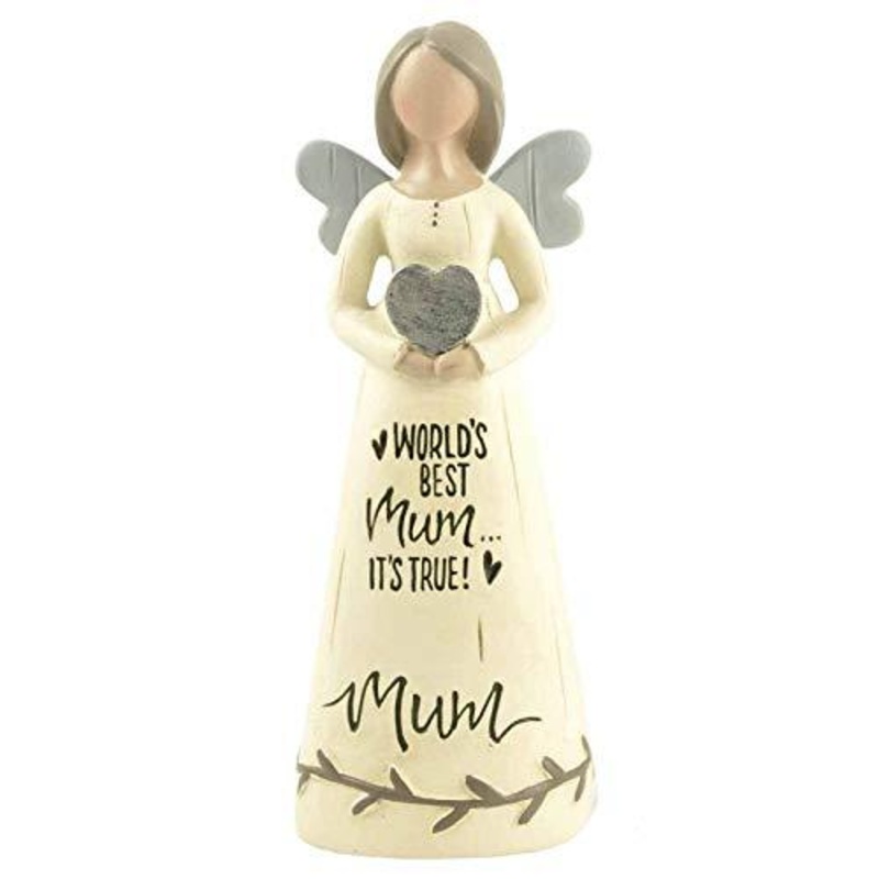 World’s Best Mum Guardian Angel Decoration