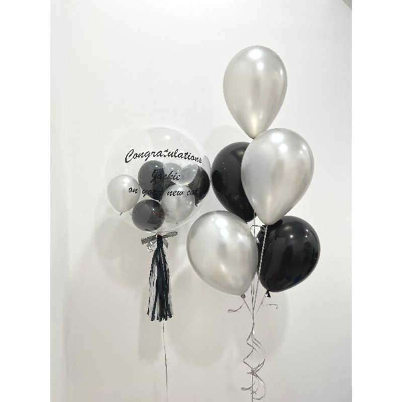 24 Blossom Bubble Balloon Set (Klang Valley Delivery)