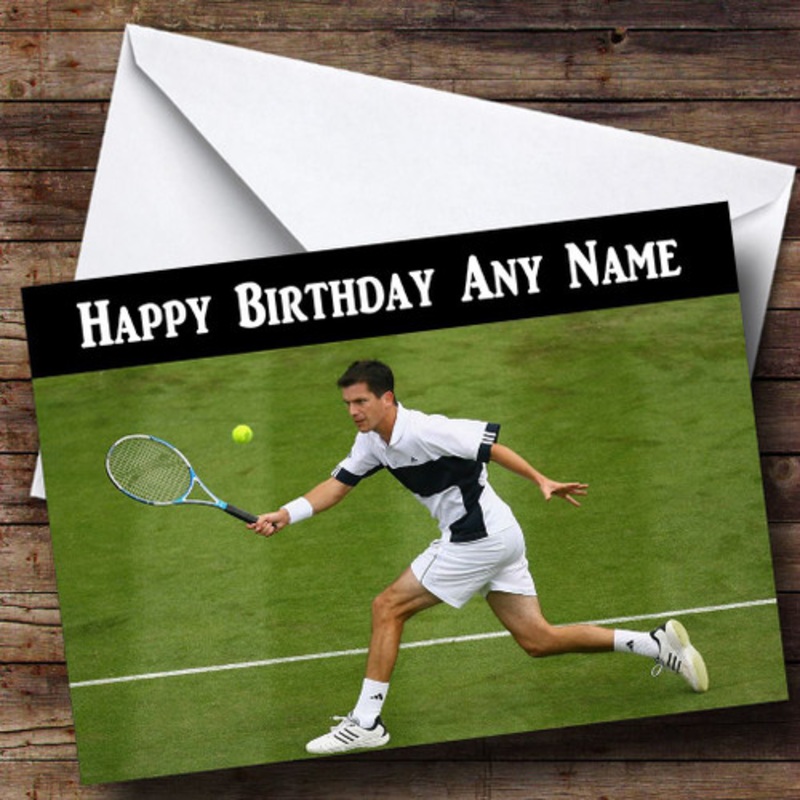 Tim Henman Personalised Birthday Card – The Card Zoo