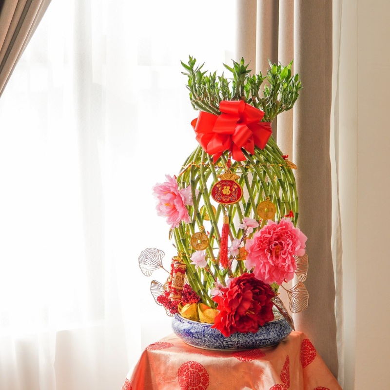 CNY 2025 Auspicious Fresh Bamboo (L) (Klang Valley Delivery)