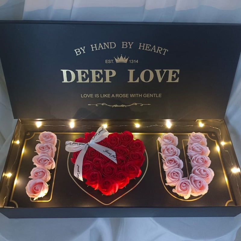 Valentine’s Day 2023 Deep Love Forever Love (Soap Flower) (Klang Valley Delivery Only)