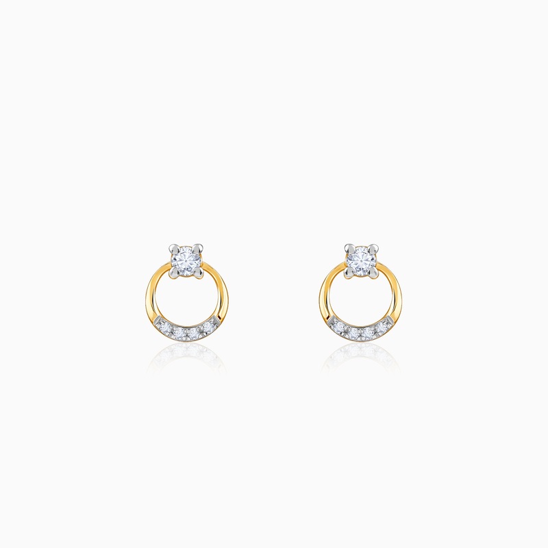 Gold Glo Lab Grown Diamond Earrings
