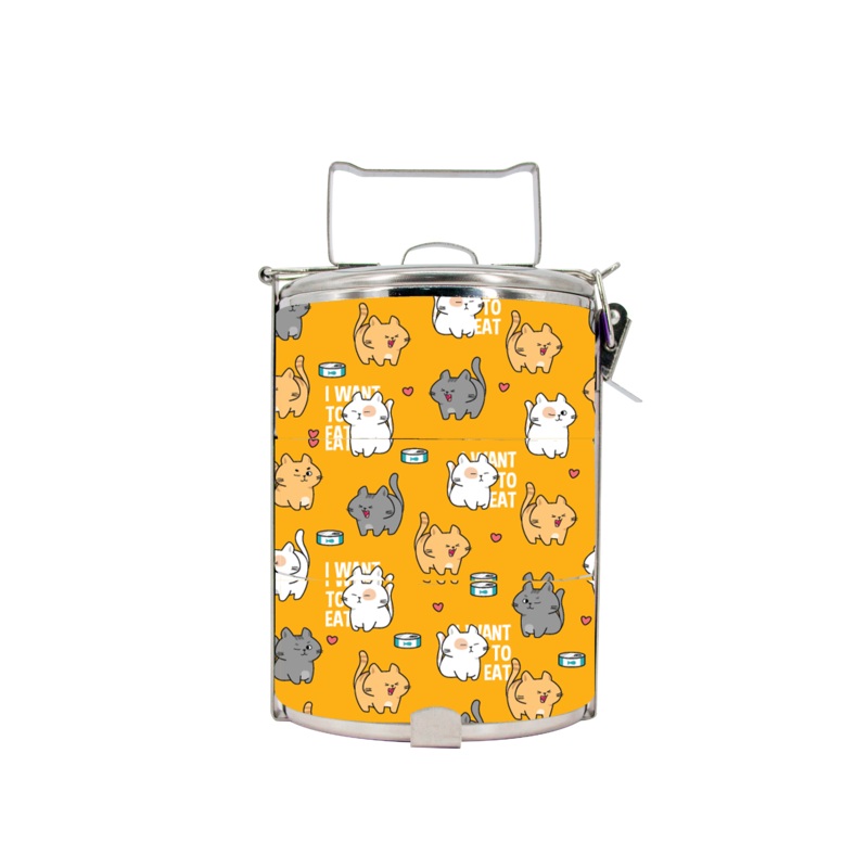 BDARI Tiffin Carrier – Hungry Cats (Nationwide Delivery)