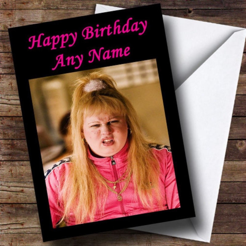 Vicky Pollard Personalised Birthday Card – The Card Zoo