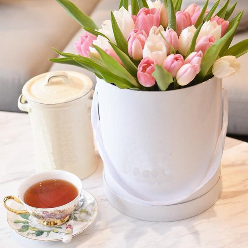 Luxury Curated Tulips Box|Zone A|Zone B|Zone C|Zone D|Zone E