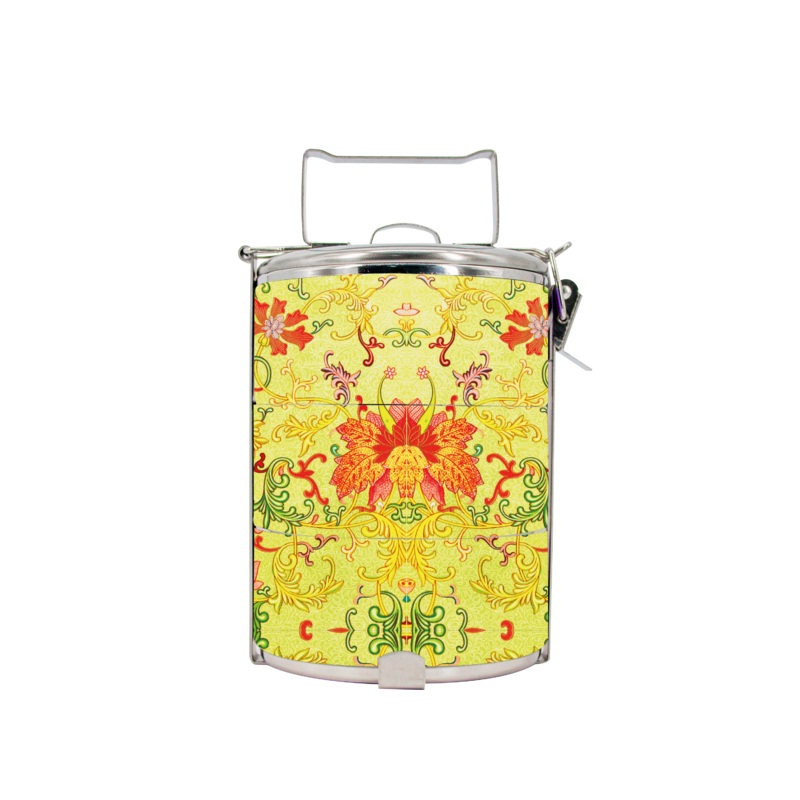 BDARI Tiffin Carrier – Chinese Paisley (Nationwide Delivery)