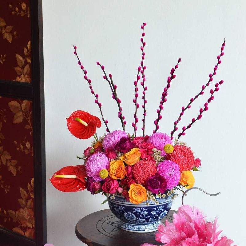 CNY 2024  – Longevity Flower Arrangement