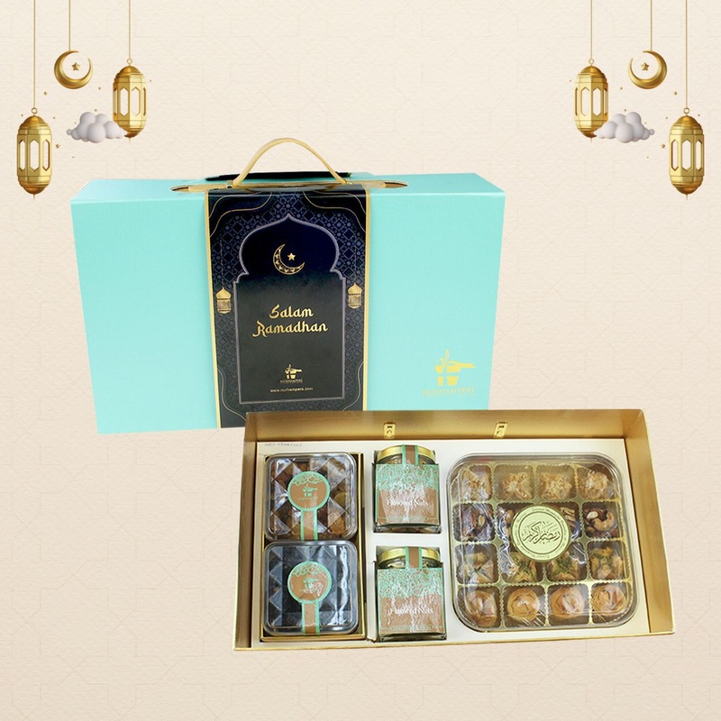 Ramadan Gift Hamper 2025 | Luxury Box with Premium Dates & Sweets (Self Pick Up / Klang Valley Delivery only)