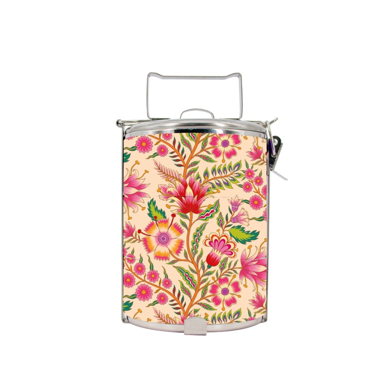 BDARI Tiffin Carrier – Jacobean Floral (Nationwide Delivery)