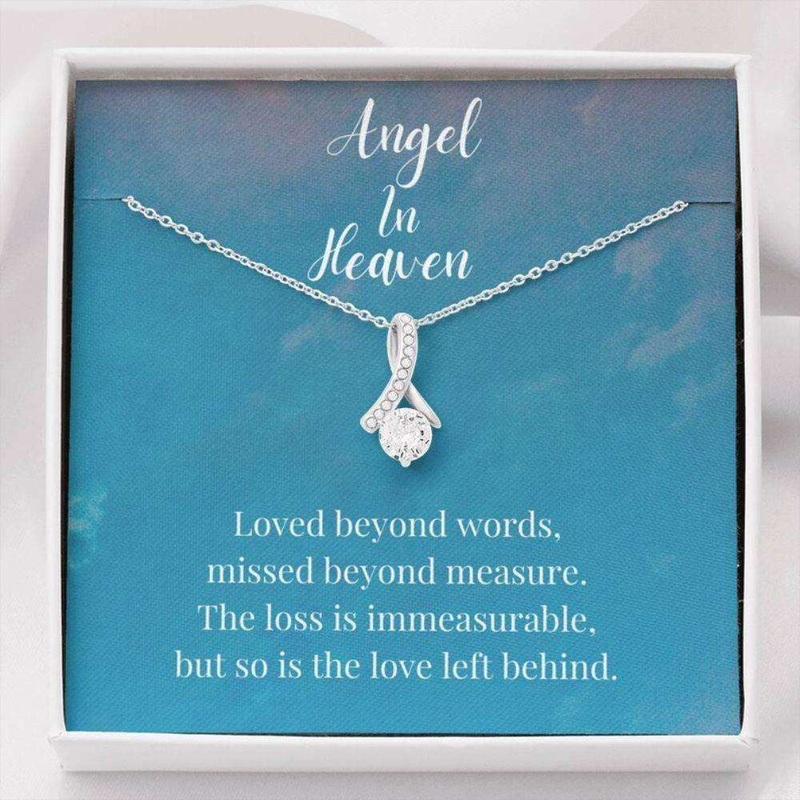 Angel In Heaven Necklace, Grief/Sympathy Gift, Miscarriage Gift, Encouragement Gift Necklace