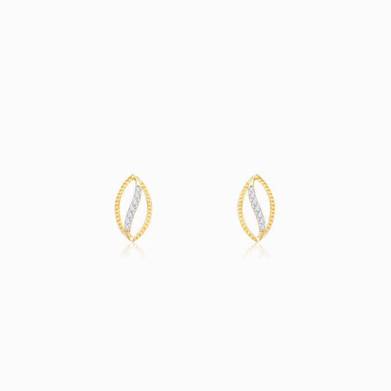 Gold Royal Brilliance Diamond Earrings