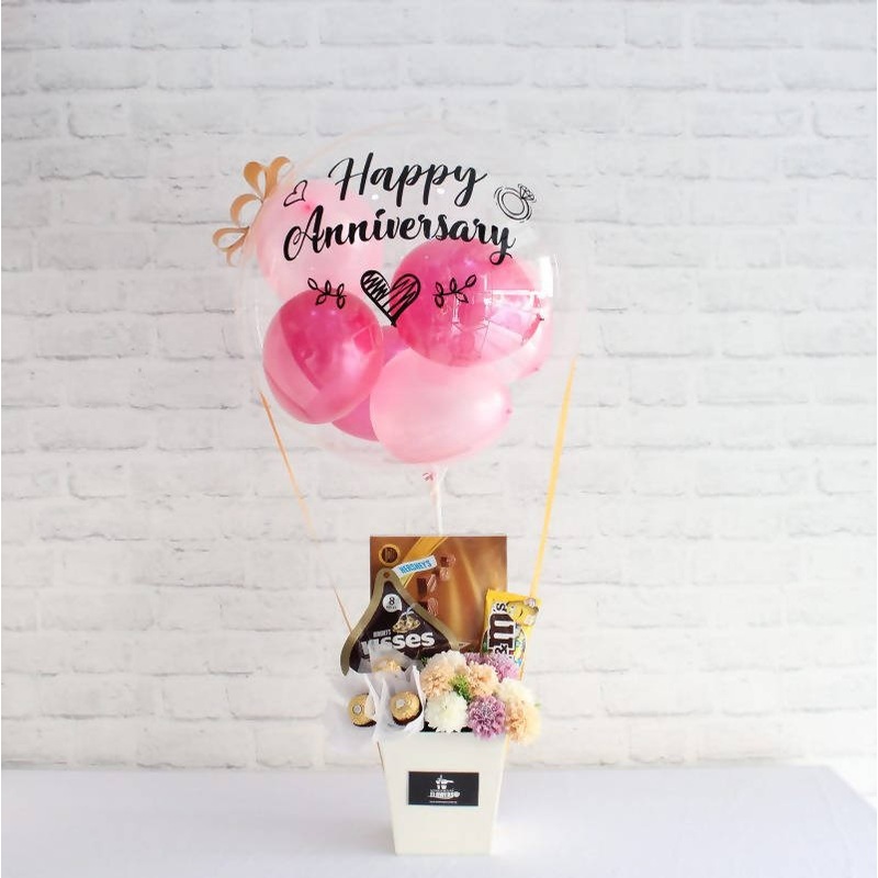 Pinkies Hot Air Balloon (Klang Valley Delivery Only)