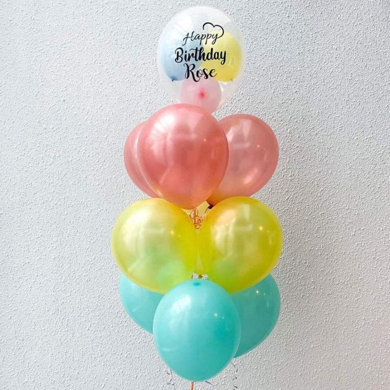 12inch Cotton Candy Bouquet|HiFloat  40hours|Helium  9hours