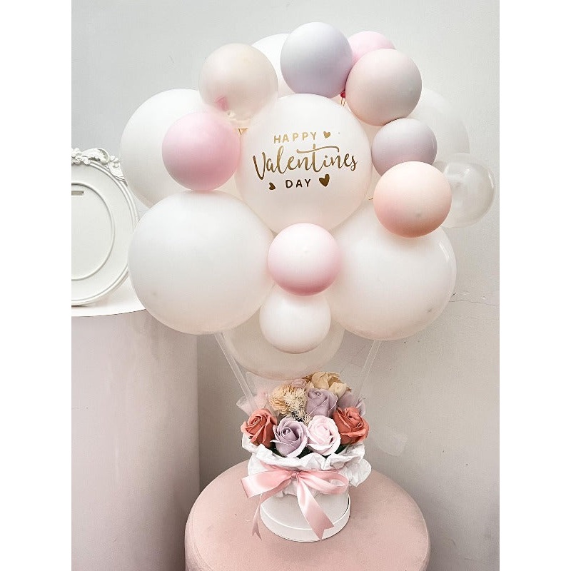Hot Air Balloon Flower Box  (Klang Valley Delivery Only)