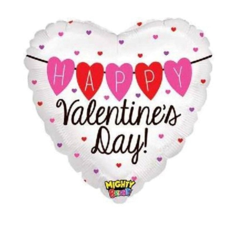 21-inch – Helium-Filled Mighty Bright Banner Foil Balloon