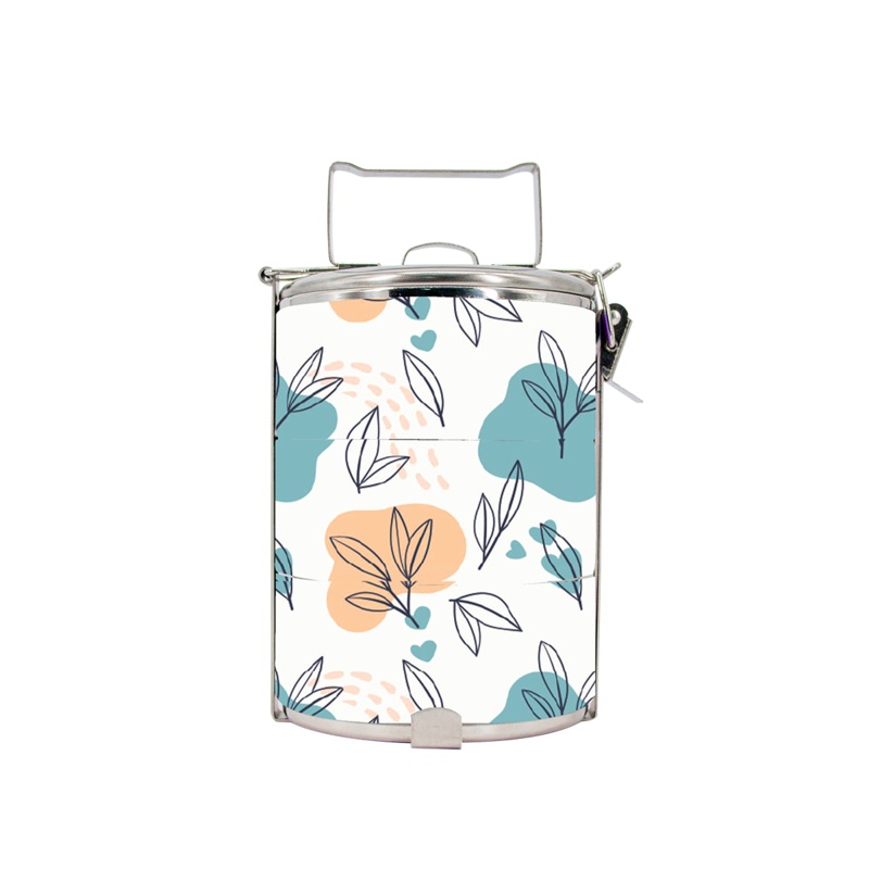 BDARI Tiffin Carrier – Abstract Floral (Nationwide Delivery)