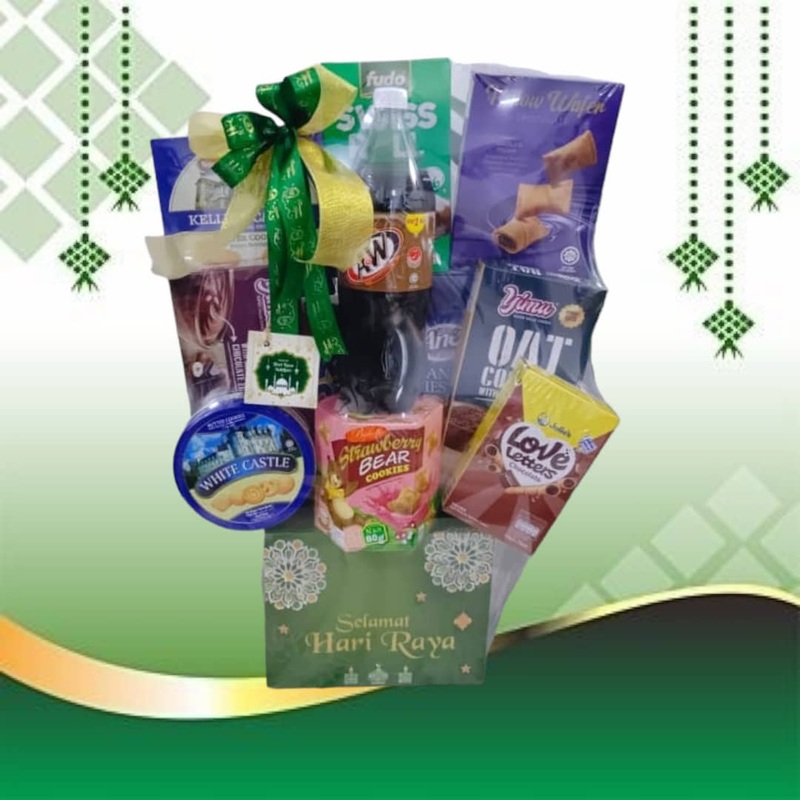 Mix Cookies in Jute Bag  (Penang Delivery Only)