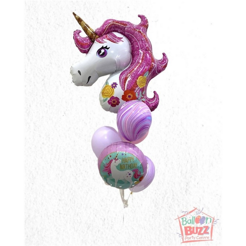 Magical Unicorn Birthday Bouquets Of 6