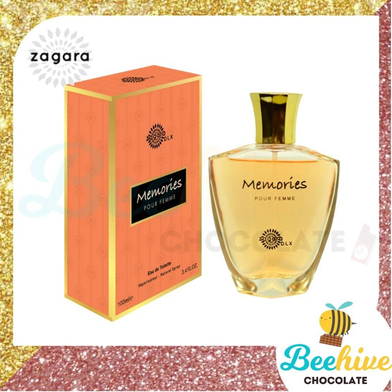 Zagara DLX Memories Perfume For Women EDT 100ml (West Malaysia Delivery Only)