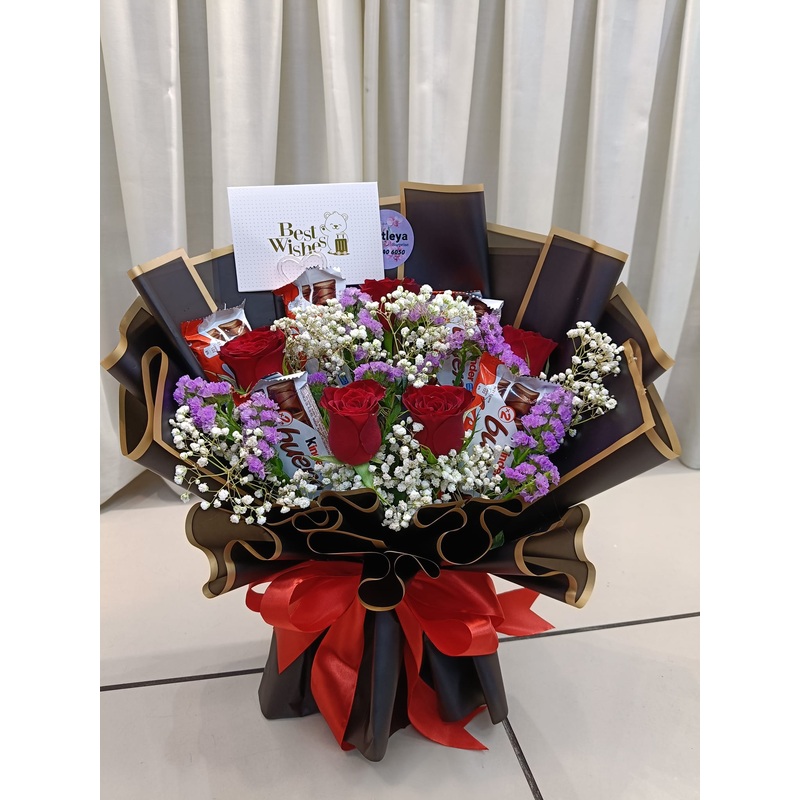 Aurell Bouquet (Fresh Flower) (Johor Delivery Only)