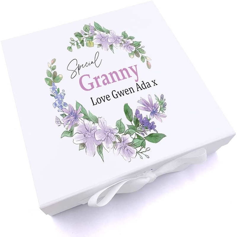 Personalised Special Granny Keepsake Memory Box Gift